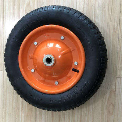 3.00-8 πνευματική Wheelbarrow ρόδα 360mm λαστιχένιες ρόδες καροτσακιών πνευματικές