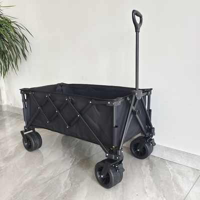 Wonderfold παραλία αναδιπλούμενο εξωτερικό κάμπινγκ καρότσι ρυθμιζόμενο χερούλι πλατιά τροχούς