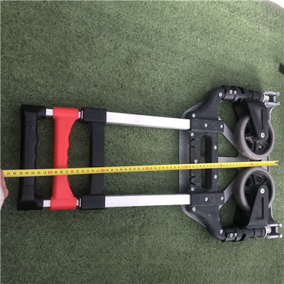 70kgs διπλώνοντας το πτυσσόμενο καροτσάκι χεριών αλουμινίου καροτσακιών χεριών φορητό