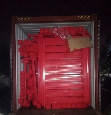Εμπορικό Boltless αποθήκευσης ράφι ροδών αποθηκών εμπορευμάτων ραφιών στοιβαχτών ραφιών πτυσσόμενο