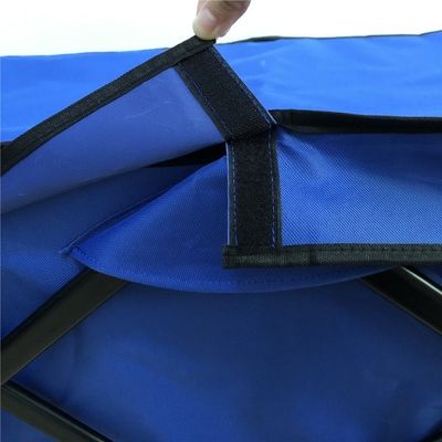 PVC ελαφρύ πτυσσόμενο βαγόνι εμπορευμάτων κάρρων 600D βαγονιών εμπορευμάτων ροδών πτυσσόμενο με το στρώμα μόνωσης