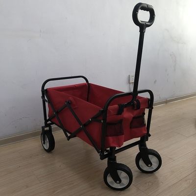 Μικρό κάρρο 94cm βαγονιών εμπορευμάτων μεγέθους πτυσσόμενο πτυσσόμενο παιδί βαγονιών εμπορευμάτων χρησιμότητας κήπων