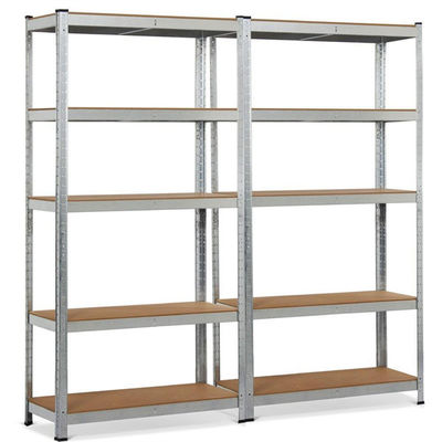 Ράφι 5 αποθήκευσης 900*450*1800 Boltless σειρών βαρέων καθηκόντων γκαράζ συστημάτων Boltless τοποθετώντας σε ράφι
