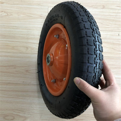 3.00-8 πνευματική Wheelbarrow ρόδα 360mm λαστιχένιες ρόδες καροτσακιών πνευματικές