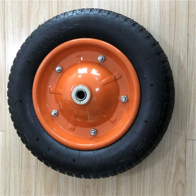 3.00-8 πνευματική Wheelbarrow ρόδα 360mm λαστιχένιες ρόδες καροτσακιών πνευματικές