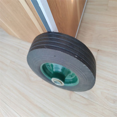 198mm 8 ιντσών στερεές λαστιχένιες ρόδες φορτηγών χεριών ροδών στερεές λαστιχένιες για το κάρρο γκολφ