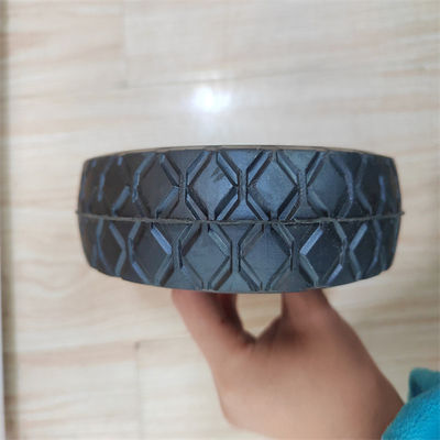 6*1,5' Σκληρό τροχό από καουτσούκ Μικρό τροχό φθηνής τιμής για τροφίμων