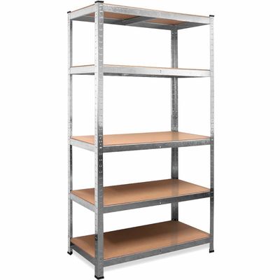 180x120x45cm Boltless αποθήκευσης ραφιών ραφιών βαρέων καθηκόντων μονάδα αποθήκευσης γκαράζ τοποθετώντας σε ράφι