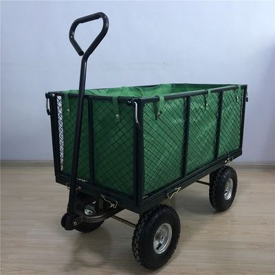 Wheelbarrow κάρρων πλέγματος κήπων XXL βαρέων καθηκόντων Tipper χρησιμότητας κάρρων καροτσακιών κήπων πλέγματος