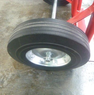 150kg δίπλωμα χεριών καροτσακιών του βαρέων καθηκόντων σάκων καροτσακιού χεριών φορτηγών βιομηχανικού με τις στερεές ρόδες