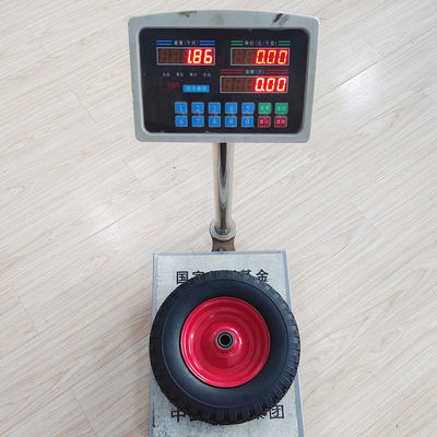 3.50-6 ροδών κόκκινες χάλυβα πλαισίων σάκων ρόδες καροτσακιών χειραμάξιων λαστιχένιες πνευματικές 10 ίντσα