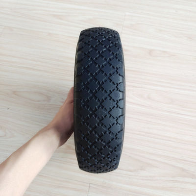 3.50-6 ροδών κόκκινες χάλυβα πλαισίων σάκων ρόδες καροτσακιών χειραμάξιων λαστιχένιες πνευματικές 10 ίντσα