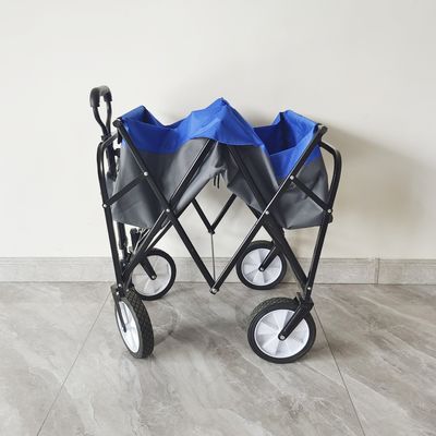 Εξωτερικό κάμπινγκ 8 ίντσες τροχούς αναδιπλούμενο βαγόνι καροτσάκι αναδιπλούμενο καροτσάκι υπηρεσίας