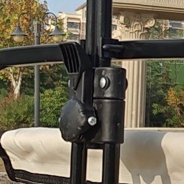 Λευκό επεκταμένο τετρακίνητο κάμπινγκ κήπος αναδιπλούμενο καρότσι Κράτησε αναδιπλούμενο τραπέζι PVC τροχό