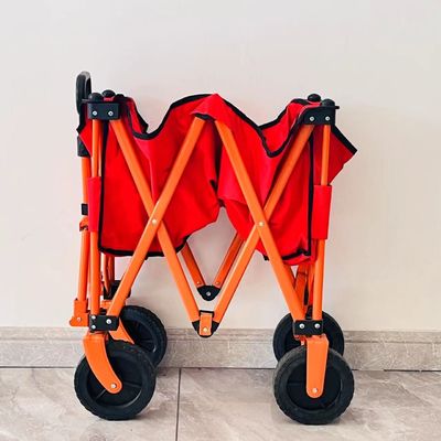 Απλό στυλ Δυνατότητα αναδίπλωσης τετραδιάστατο κάμπινγκ καρότσι επεξεργασία Custom φορητό φορητό μικρό καρότσι