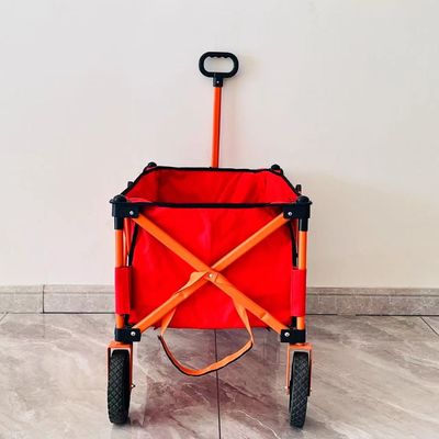 Απλό στυλ Δυνατότητα αναδίπλωσης τετραδιάστατο κάμπινγκ καρότσι επεξεργασία Custom φορητό φορητό μικρό καρότσι